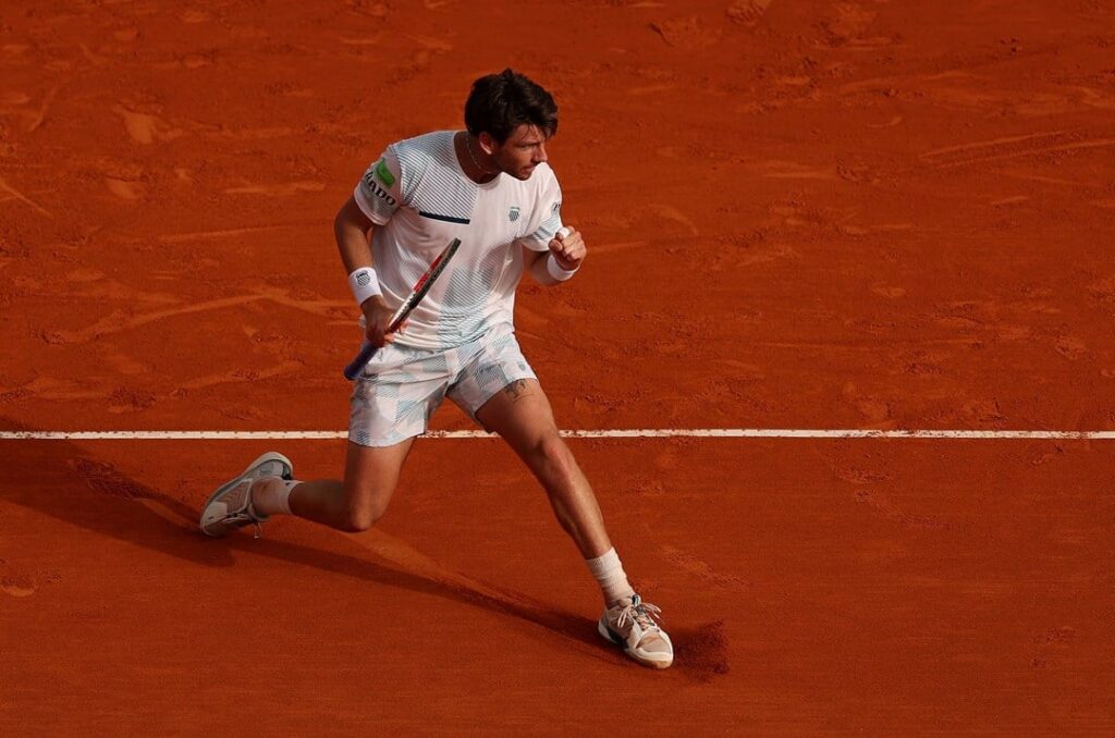 Italian Open 2025 clay court at Foro Italico